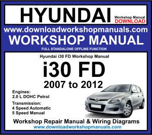 Hyundai i30 FD Workshop Service Repair Manual pdf